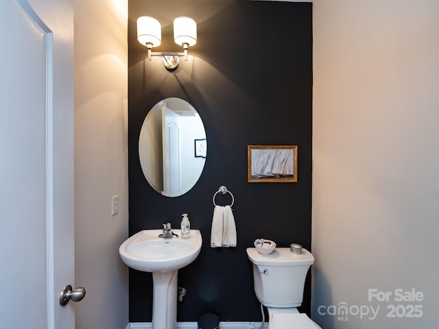 12928 Windy Lea Ln, Huntersville, NC 28078 - half bath with toilet