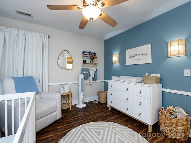 12928 Windy Lea Ln, Huntersville, NC 28078 - bedroom with wood finished floors and a ceiling fan
