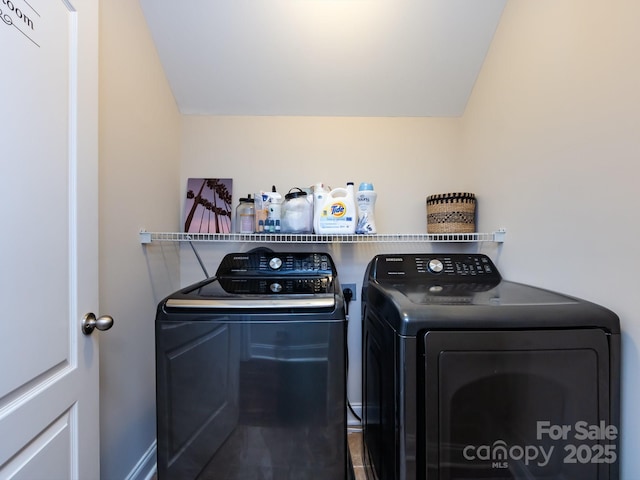 12928 Windy Lea Ln, Huntersville, NC 28078 - washroom with separate washer and dryer