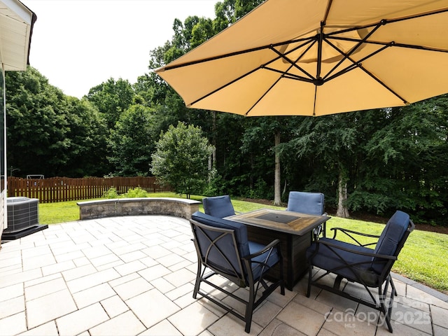 12928 Windy Lea Ln, Huntersville, NC 28078 - view of patio / terrace featuring outdoor dining area