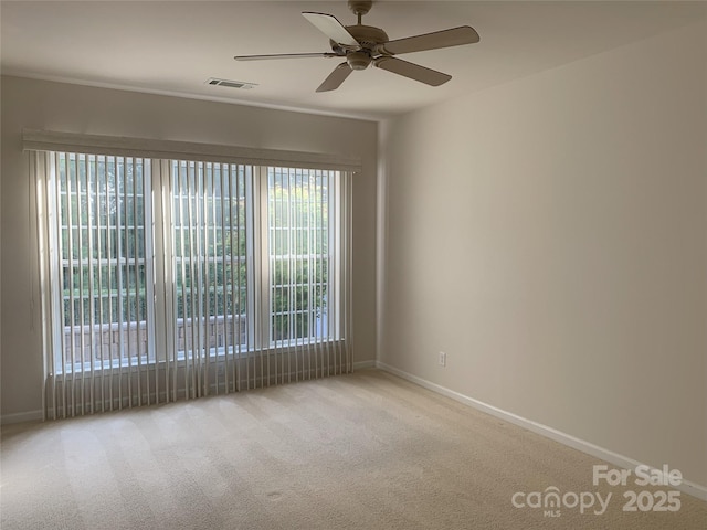 919 Lily Magnolia Ct, Fort Mill, SC 29707 - spare room with ceiling fan and carpet floors