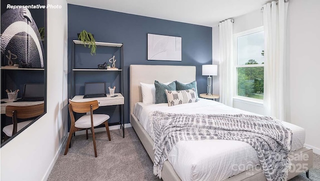 12020 Zazu Way, Charlotte, NC 28215 - carpeted bedroom with baseboards