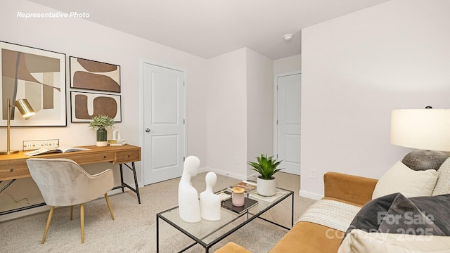 12019 Zazu Way, Charlotte, NC 28215 - living room with a baseboard radiator and light colored carpet