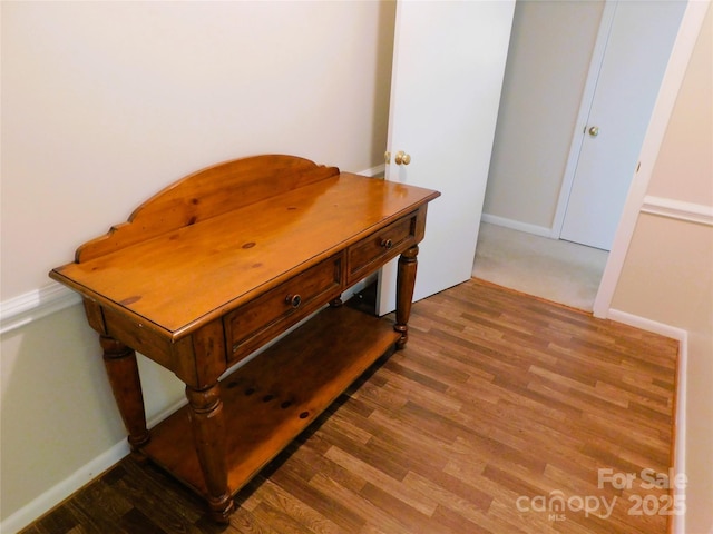 714 Shady Dr, Albemarle, NC 28001 - home office featuring wood finished floors