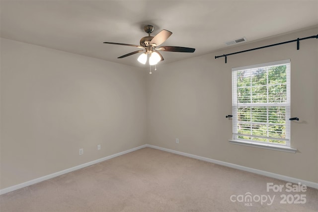 11538 Ardrey Crest Dr, Charlotte, NC 28277 - spare room with carpet floors and ceiling fan