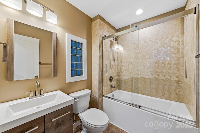 344 Hemlock Springs Trl, Weaverville, NC 28787 - full bath with vanity and bath / shower combo with glass door