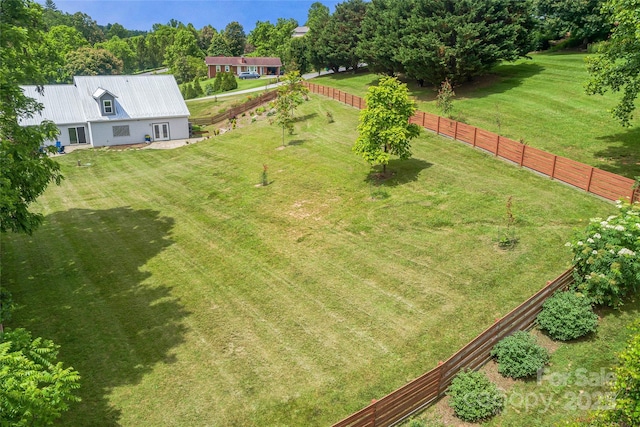 344 Hemlock Springs Trl, Weaverville, NC 28787 - fenced backyard featuring a rural view