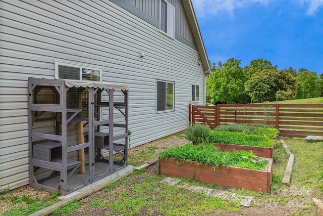 344 Hemlock Springs Trl, Weaverville, NC 28787 - view of yard featuring a vegetable garden