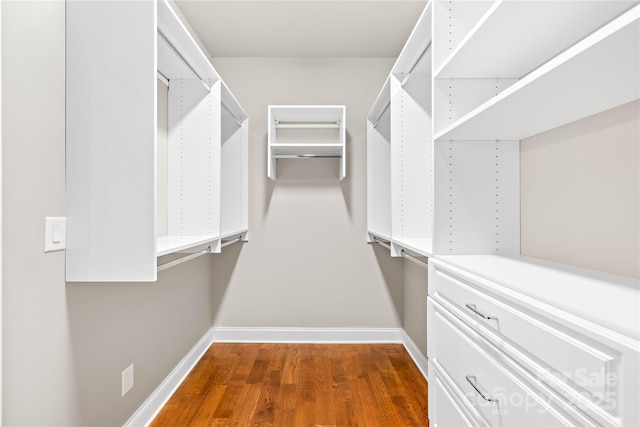 6107 Gold Springs Way, Denver, NC 28037 - walk in closet featuring dark wood-style floors