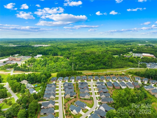6107 Gold Springs Way, Denver, NC 28037 - aerial view of residential area featuring a heavily wooded area