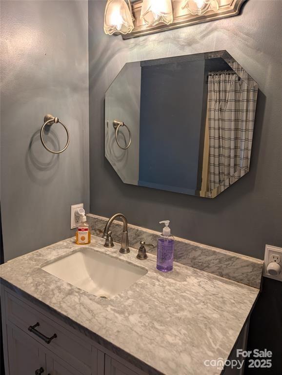 112 Lovelady Rd, Valdese, NC 28690 - bathroom with vanity