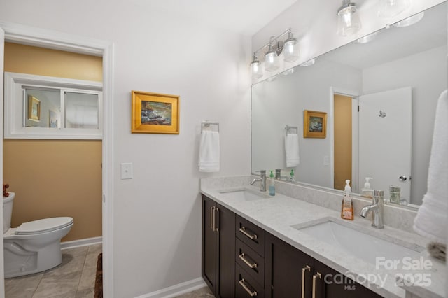 4 Sourwood Ln E, Asheville, NC 28805 - full bathroom featuring double vanity and toilet