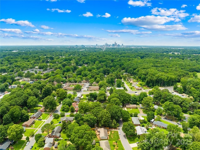 2919 Dunaire Dr, Charlotte, NC 28205 - aerial view of a forest