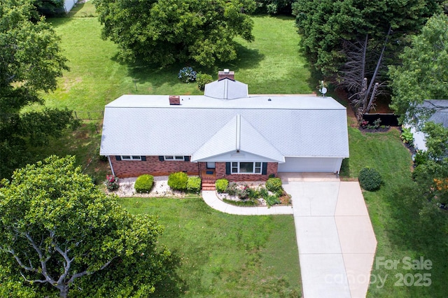 1216 Manchester Ln, Charlotte, NC 28227 - aerial view of property and surrounding area