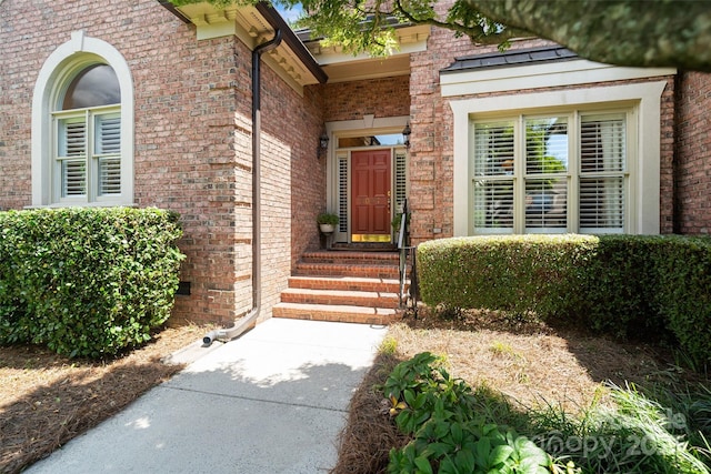 9027 Kirkley Ct, Charlotte, NC 28277 - entrance to property with brick siding
