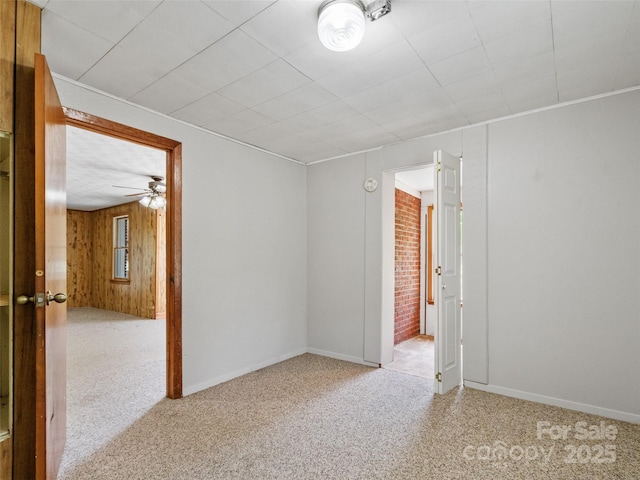 244 Carl Fox Rd, Burnsville, NC 28714 - spare room featuring ceiling fan and carpet