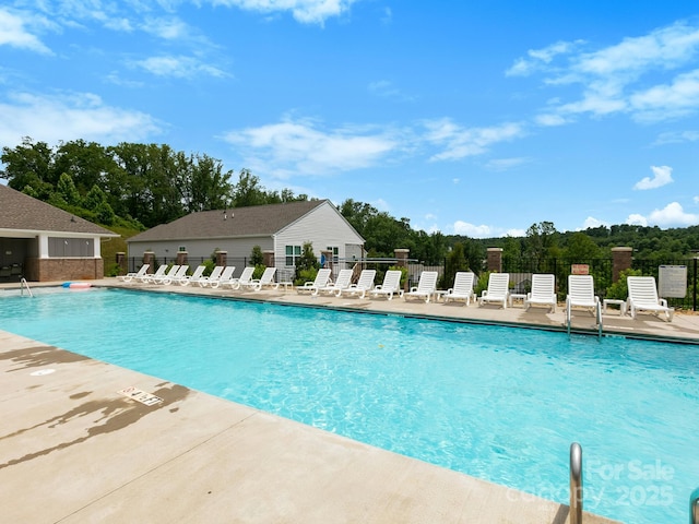 567 Big Sur Loop, Asheville, NC 28806 - community pool featuring a patio area