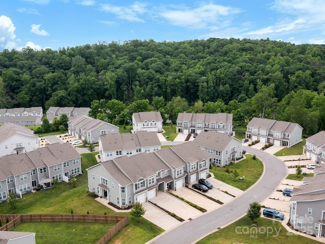 567 Big Sur Loop, Asheville, NC 28806 - aerial perspective of suburban area with a forest