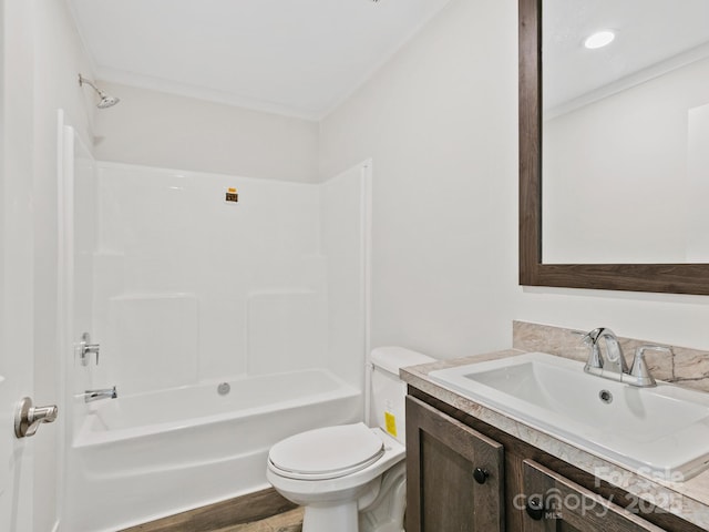 206 Walnut Branch Rd, Weaverville, NC 28787 - full bathroom with vanity and shower / tub combination