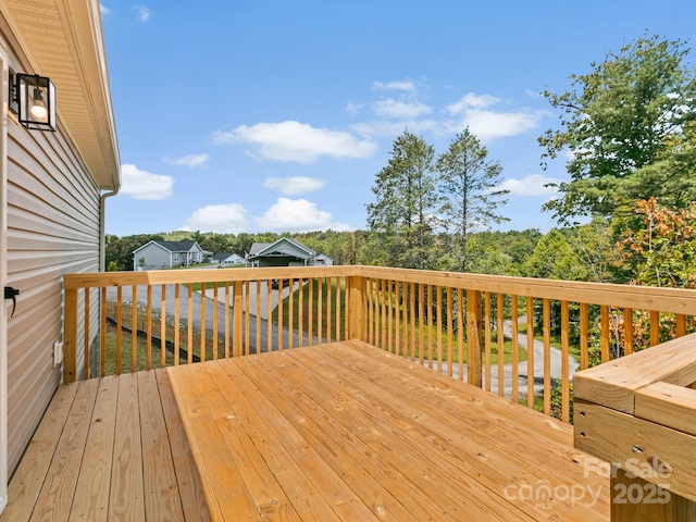 206 Walnut Branch Rd, Weaverville, NC 28787 - view of deck