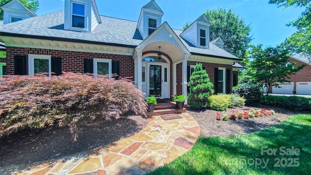1240 Fawn Ridge Rd NW, Concord, NC 28027 - view of front facade featuring brick siding and a shingled roof