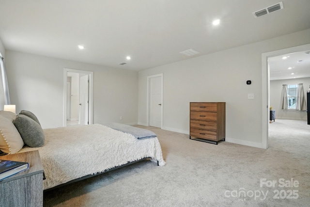 812 Dogwood Creek Ln, Indian Trail, NC 28079 - bedroom with light colored carpet and recessed lighting