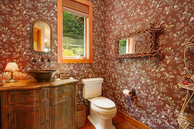 197 Cherry Knob Dr Unit 23, Mars Hill, NC 28754 - bathroom featuring wood finished floors and vanity