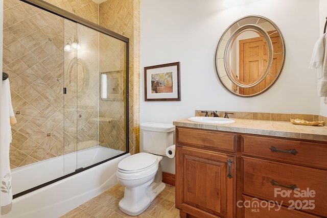 197 Cherry Knob Dr Unit 23, Mars Hill, NC 28754 - full bathroom featuring vanity and bath / shower combo with glass door
