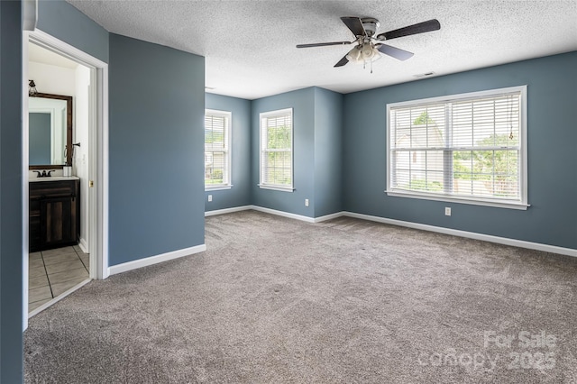 89 Woodfern Rd, Fletcher, NC 28732 - carpeted empty room featuring ceiling fan and a textured ceiling