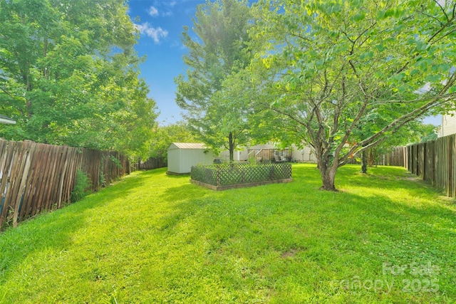 15248 Pangborn Pl, Charlotte, NC 28278 - fenced backyard with a shed