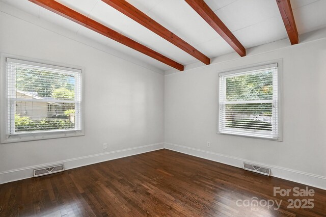 5229 Milford Rd, Charlotte, NC 28210 - empty room featuring wood finished floors and baseboards