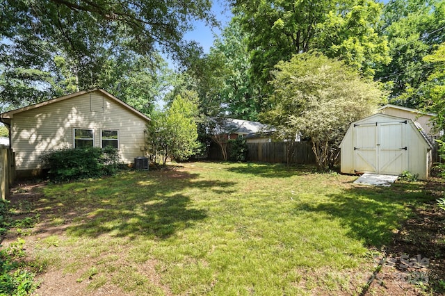 5229 Milford Rd, Charlotte, NC 28210 - view of yard with a shed