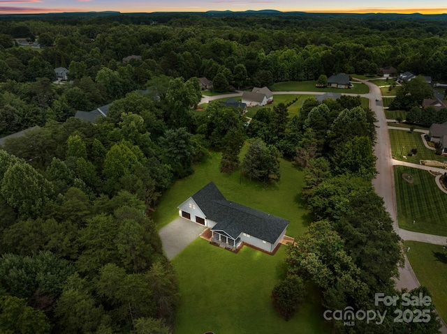 1115 Sides Rd, Salisbury, NC 28146 - view of property location with a forest