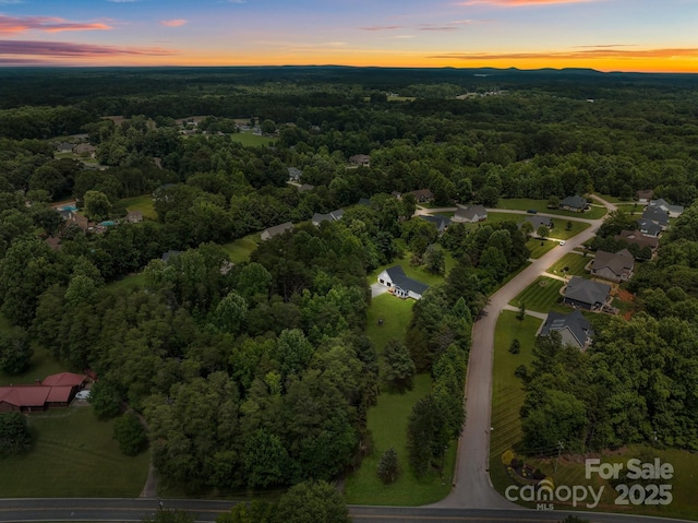 1115 Sides Rd, Salisbury, NC 28146 - aerial view at dusk of a view of trees