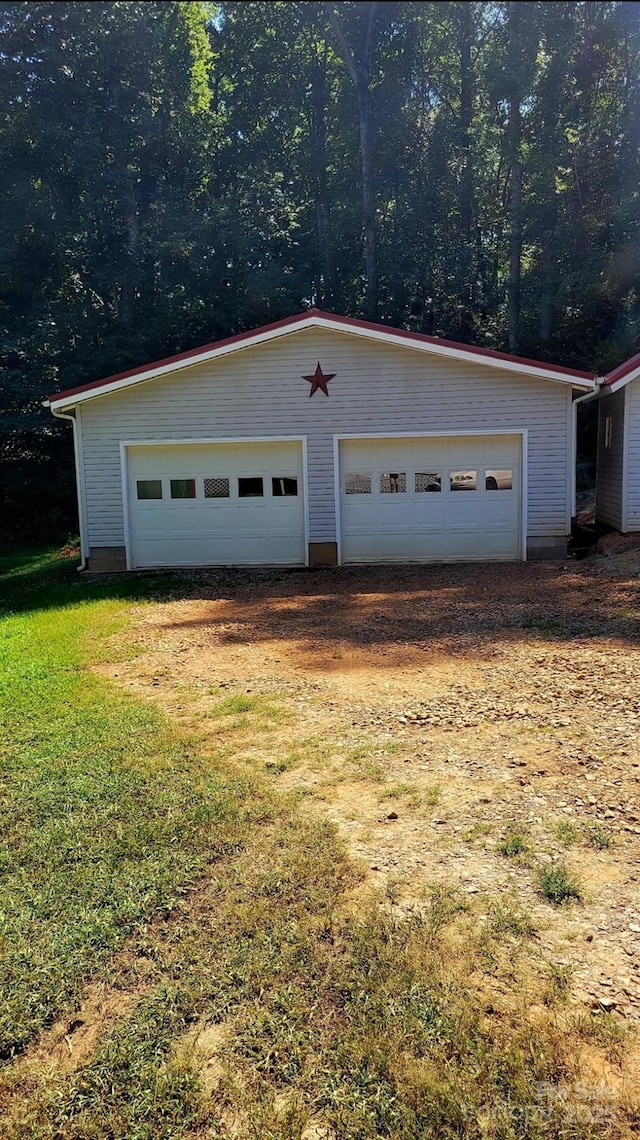 184 Winding Arbor Cir, Cleveland, NC 27013 - view of detached garage