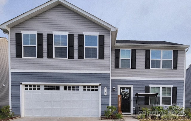 1047 Campbell Chase Ln SW, Concord, NC 28025 - view of front of home featuring concrete driveway and a garage