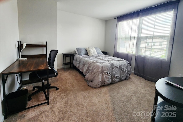 1047 Campbell Chase Ln SW, Concord, NC 28025 - bedroom featuring multiple windows, carpet floors, and a desk
