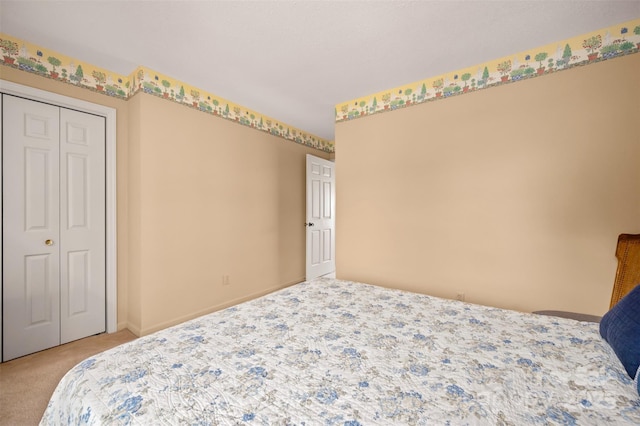 2881 White Oak Mountain Rd Unit D5, Columbus, NC 28722 - bedroom featuring light colored carpet and a closet