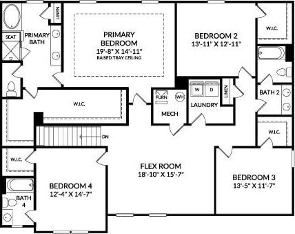 308 Alameda Way, Matthews, NC 28104 - view of home floor plan