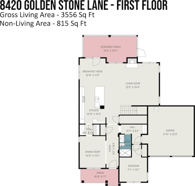 8420 Golden Stone Ln Unit 138, Fort Mill, SC 29707 - view of property floor plan