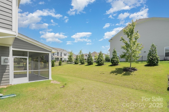 8420 Golden Stone Ln Unit 138, Fort Mill, SC 29707 - view of yard featuring a sunroom and a residential view
