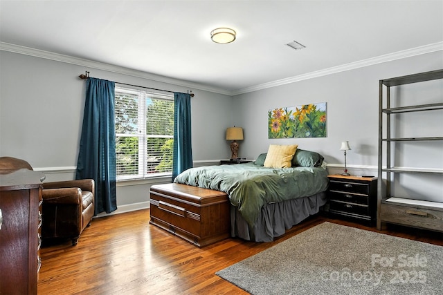 1009 13th Avenue Pl NW Unit 19, Hickory, NC 28601 - bedroom with crown molding and wood finished floors