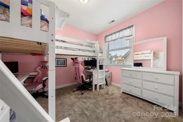 1152 Mckee Farm Ln, Belmont, NC 28012 - bedroom featuring carpet floors and an office area