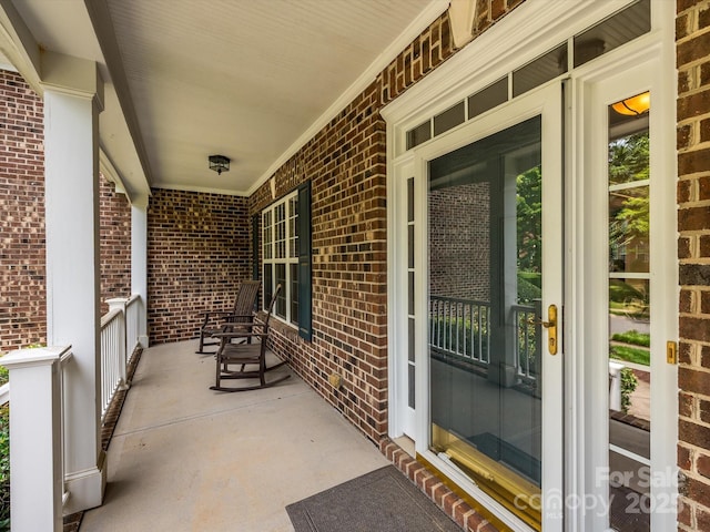 9212 John Hawks Rd, Cornelius, NC 28031 - covered porch featuring french doors