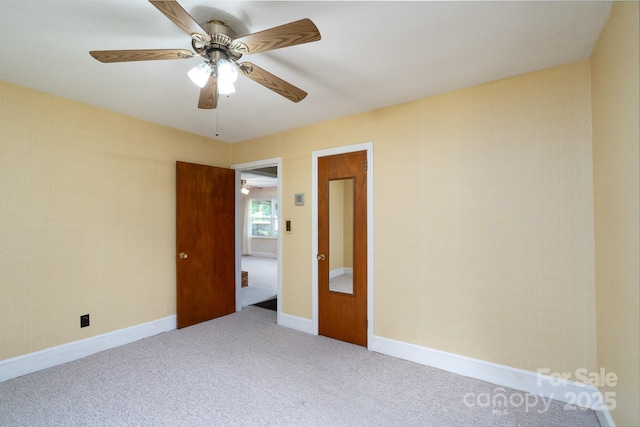 4022 Price Short Cut Rd, Monroe, NC 28110 - unfurnished room with carpet floors and ceiling fan