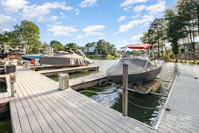 19509 Trintella Ln, Cornelius, NC 28031 - dock with boat lift and a water view