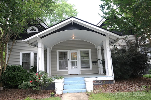 510 5th St, Spencer, NC 28159 - view of front facade with a porch