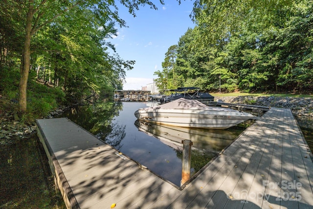 13934 Kings Carriage Ln, Charlotte, NC 28278 - dock with a water view