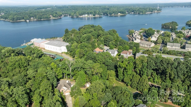 13934 Kings Carriage Ln, Charlotte, NC 28278 - view of property location with a heavily wooded area and a large body of water