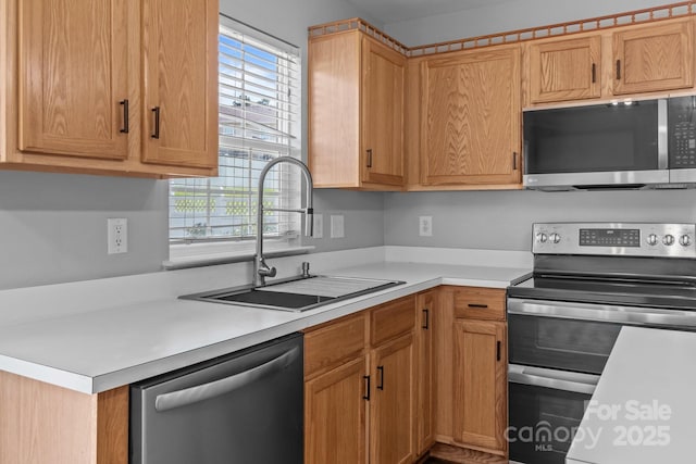 1901 Summit Ridge Ln, Kannapolis, NC 28083 - kitchen featuring stainless steel appliances and light countertops